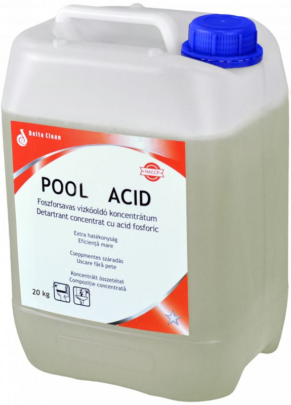 DC POOL ACID MEDENCE TISZTÍTÓ 20 KG