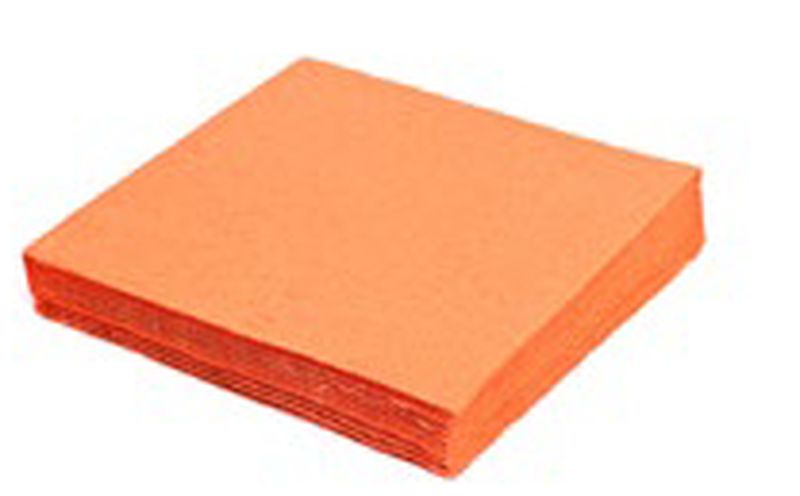 mpbox Szalvéta 3-rétegű, 33 x 33 cm narancssárga[250 db] 87815