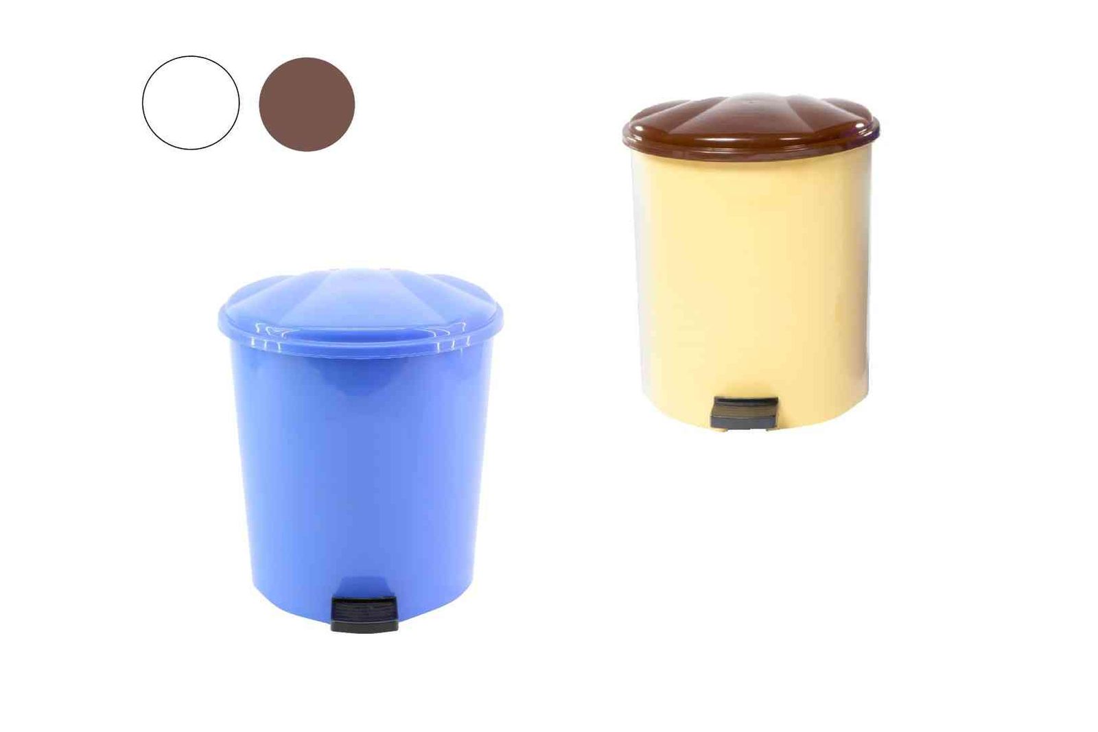 Pedálos Szemetes 10 Literes Sterk (2/GY)