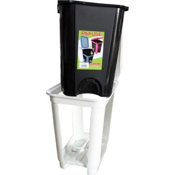 OL.PEDÁLOS SZEMETES 40X29,5X45 30 L 1494