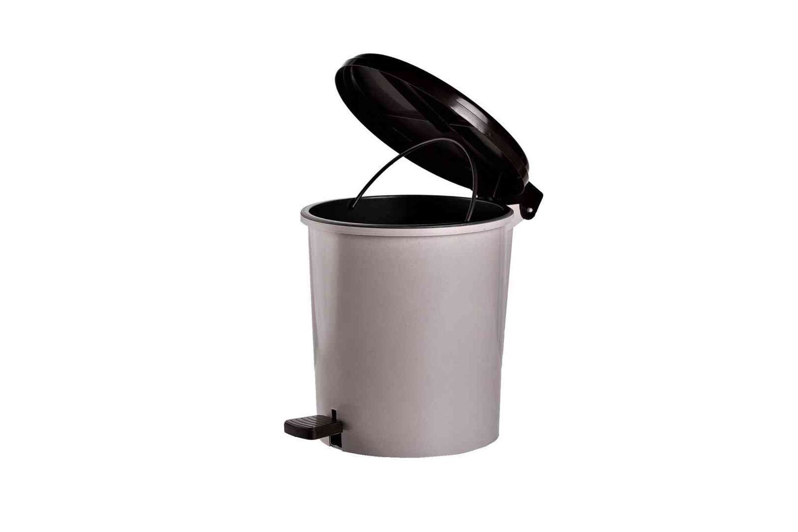 Pedálos Szemetes 5 Literes Kerek (5/GY)