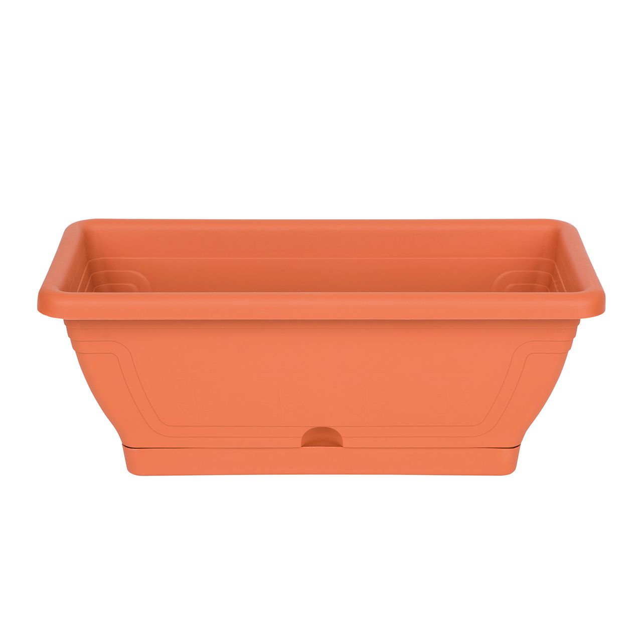 VIRÁGLÁDA VIRÁGMINTÁS 40 CM-ES TÁLCÁVAL TERRA