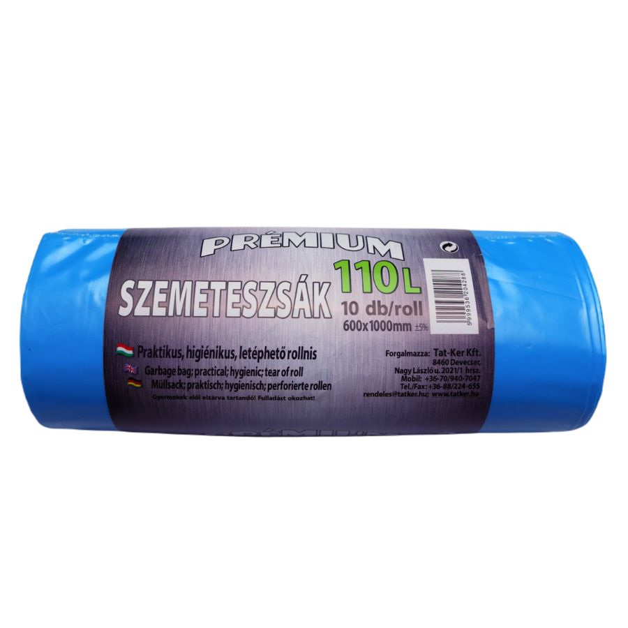 SZEMETESZSÁK PRÉMIUM 110 L 60X100