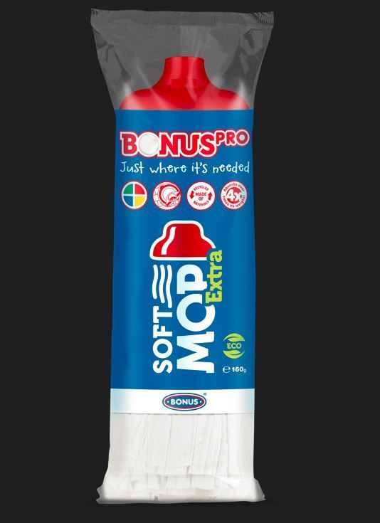 BN.BonusPRO SoftMOP Extra piros - 160g HoReCa - HACCP