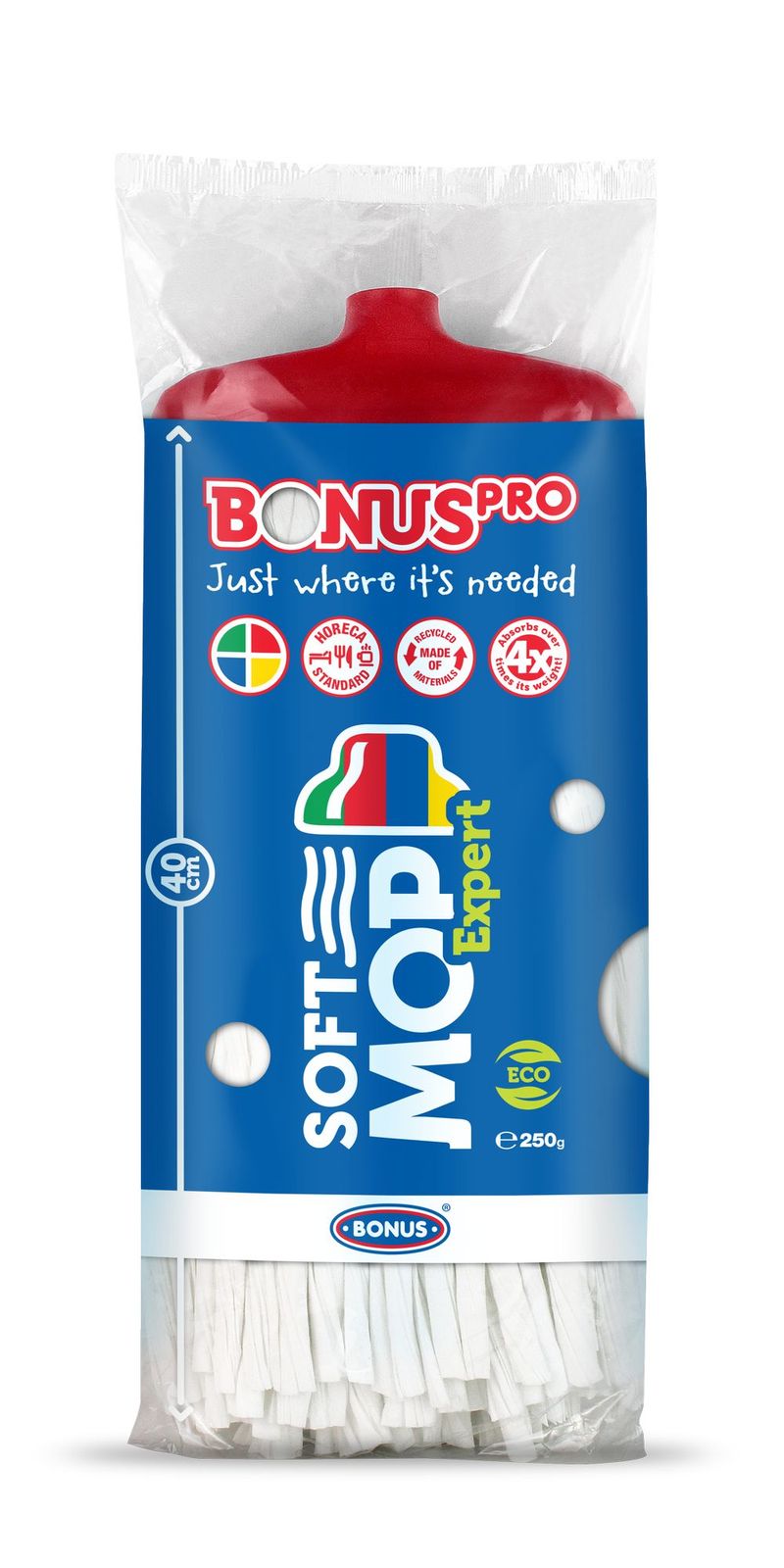 BN.BonusPRO SoftMOP Expert piros - 250g HoReCa - HACCP B788