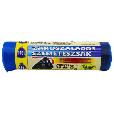 szemeteszsák zárószalagos 74x93 110l 10 db